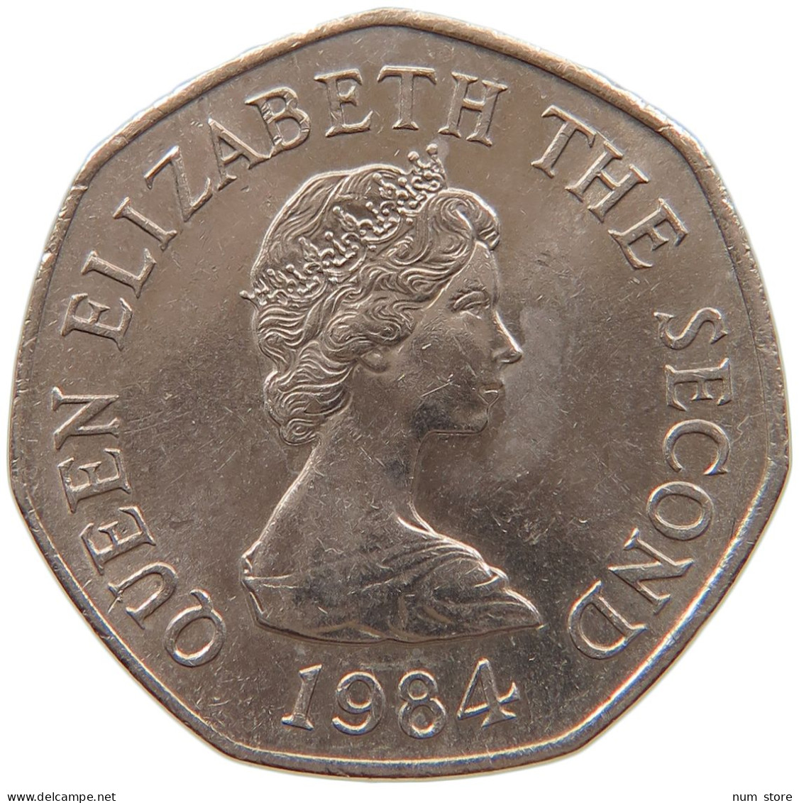 JERSEY 20 PENCE 1984 ELIZABETH II. (1952-) #MA 064926 - Jersey