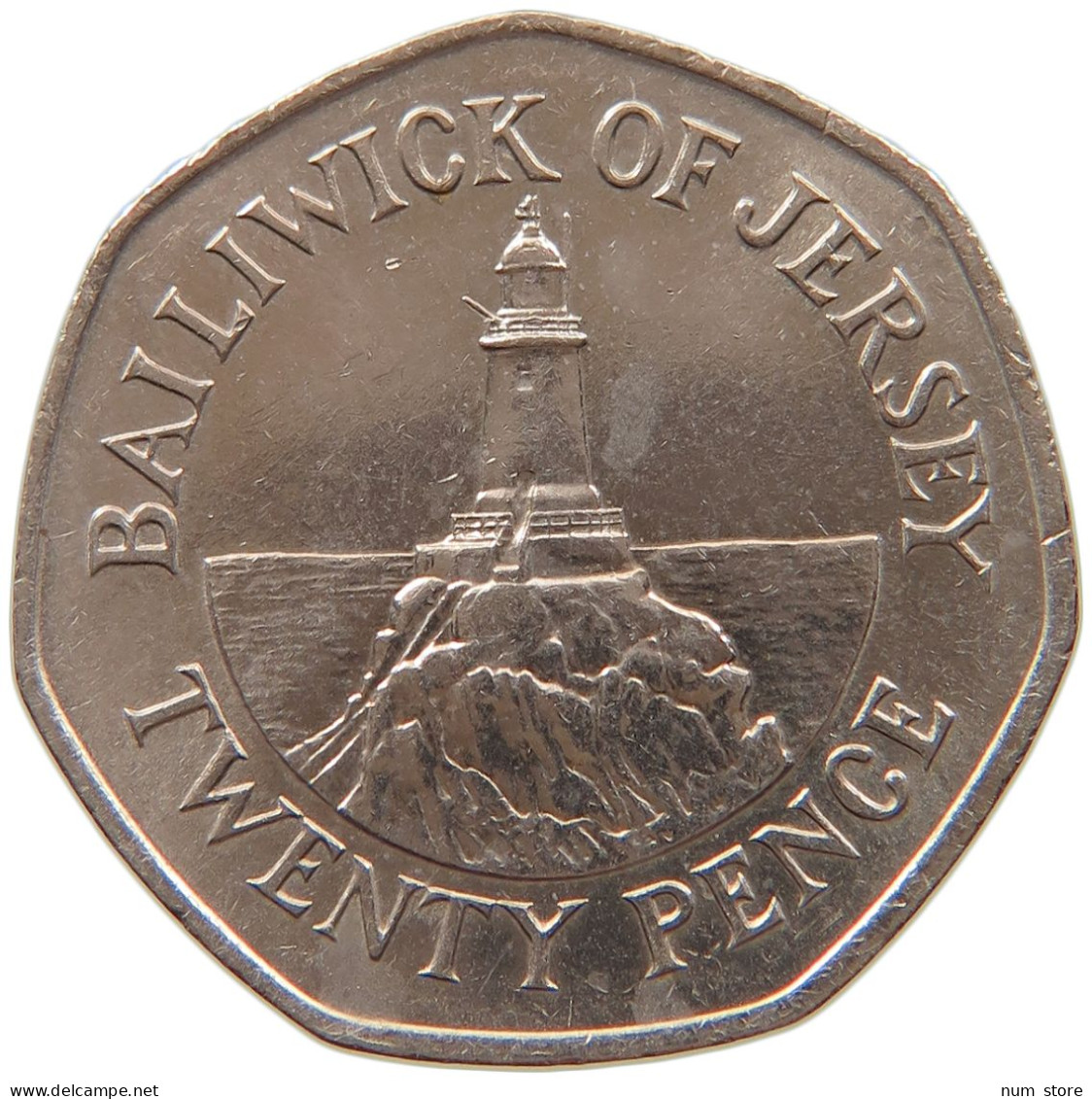 JERSEY 20 PENCE 1984 ELIZABETH II. (1952-) #MA 064926 - Jersey