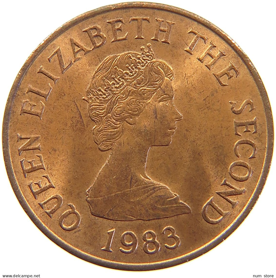 JERSEY 2 PENCE 1983 ELIZABETH II. (1952-) #MA 064945 - Jersey