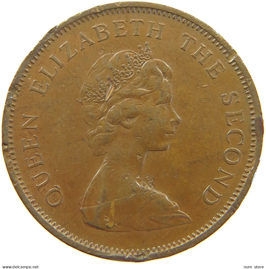 JERSEY 2 PENCE 1980 ELIZABETH II. (1952-) #MA 064943 - Jersey