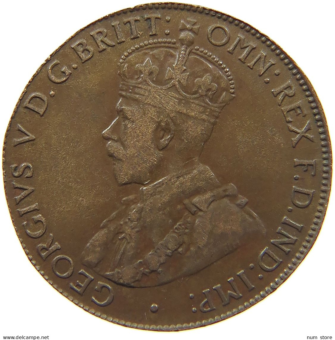 JERSEY 1/24 SHILLING 1923 GEORGE V. (1910-1936) OFF-CENTER #MA 022471 - Jersey