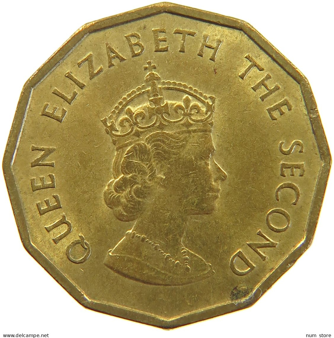 JERSEY 1/4 SHILLING 1964 ELIZABETH II. (1952-) #MA 064959 - Jersey