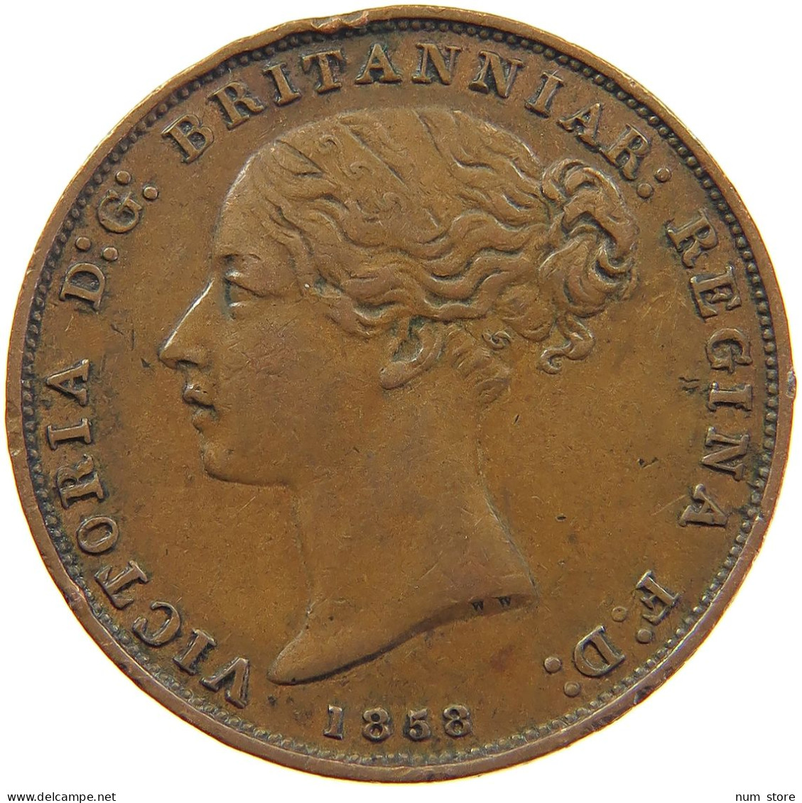 JERSEY 1/26 SHILLING 1858 VICTORIA 1837-1901 #MA 102001 - Jersey