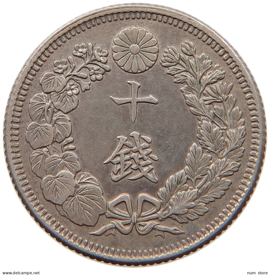 JAPAN 10 SEN 431910 MUTSUHITO 1867-1912 #MA 068585 - Japan