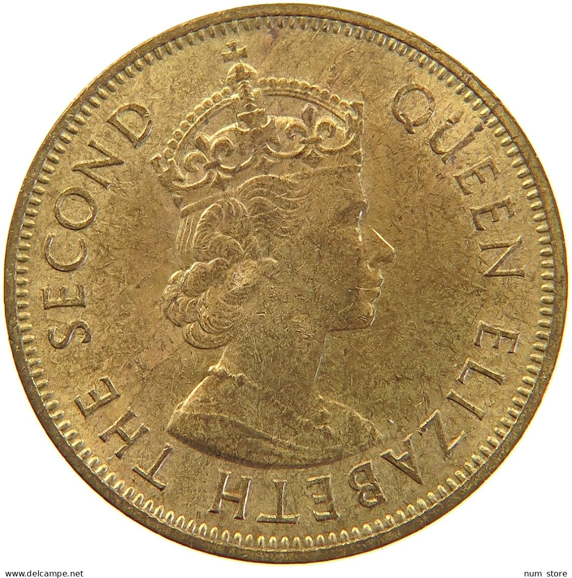 JAMAICA PENNY 1965 ELIZABETH II. (1952-) #MA 063065 - Japon