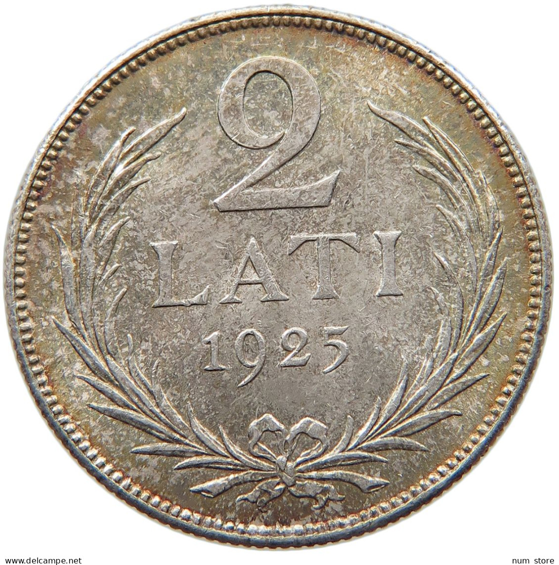 LATVIA 2 LATI 1925  #MA 103544 - Letland