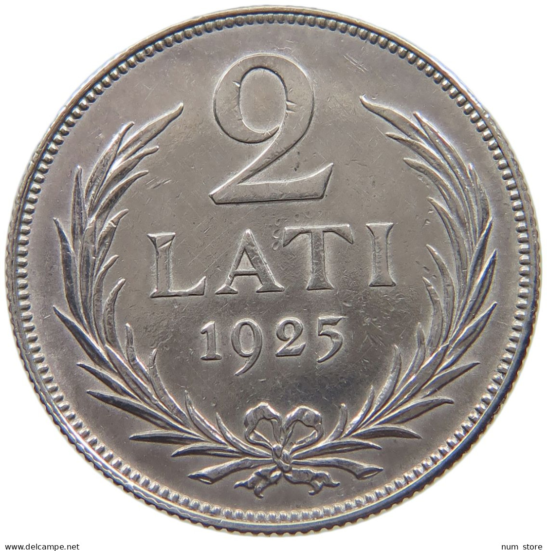 LATVIA 2 LATI 1925  #MA 024556 - Latvia