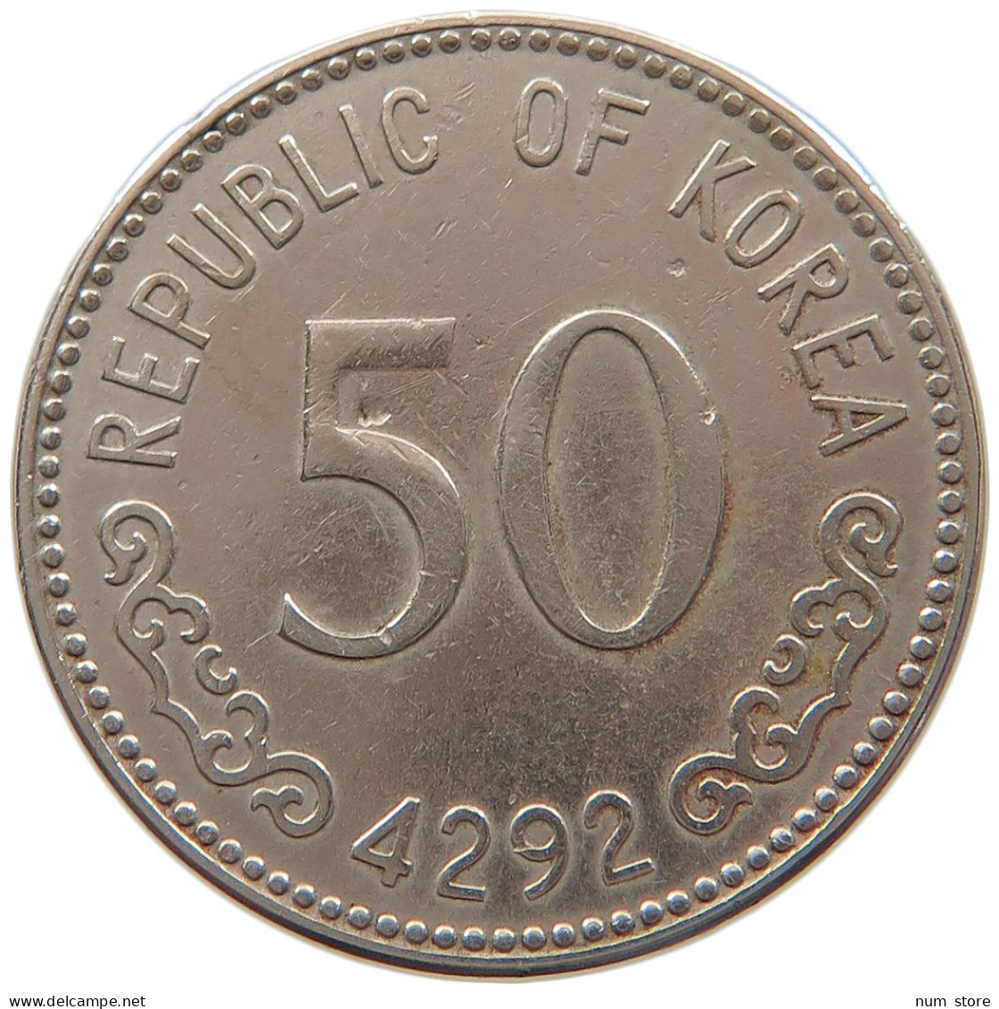 KOREA 50 WON 1959 4292  #MA 104563 - Korea, South
