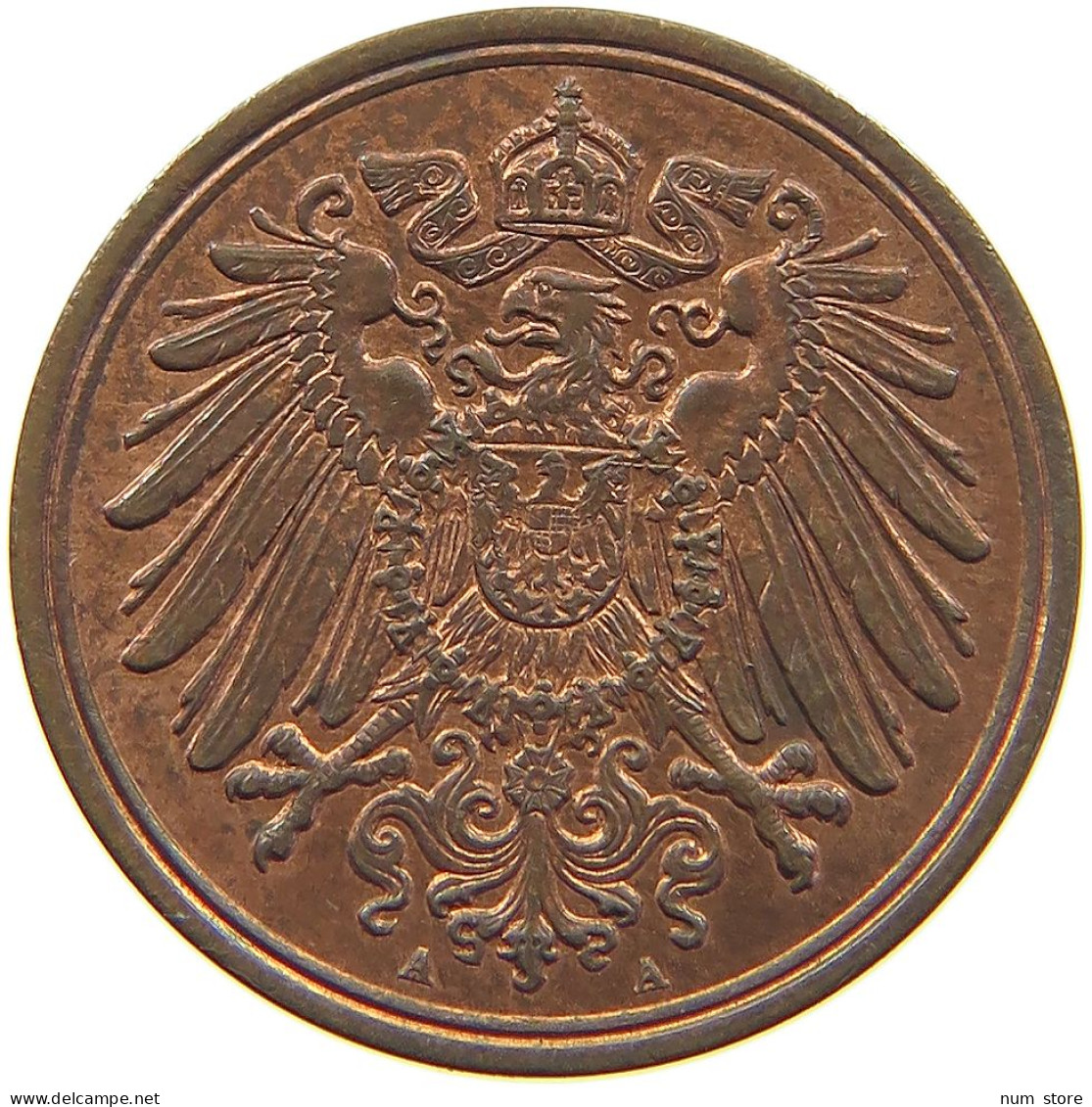 KAISERREICH PFENNIG 1911 A  #MA 022653 - 1 Pfennig