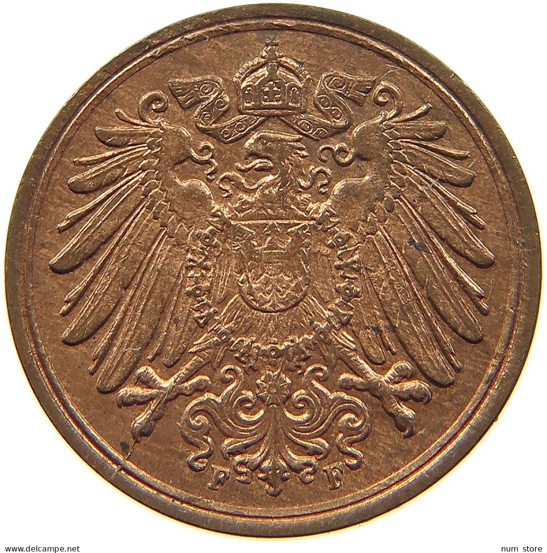 KAISERREICH PFENNIG 1905 F  #MA 100150 - 1 Pfennig