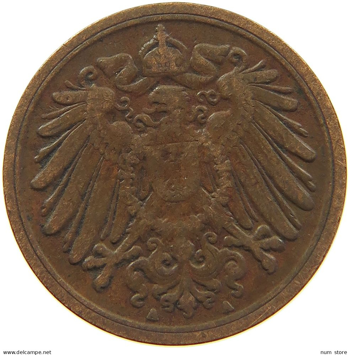 KAISERREICH PFENNIG 1897 A  #MA 068149 - 1 Pfennig