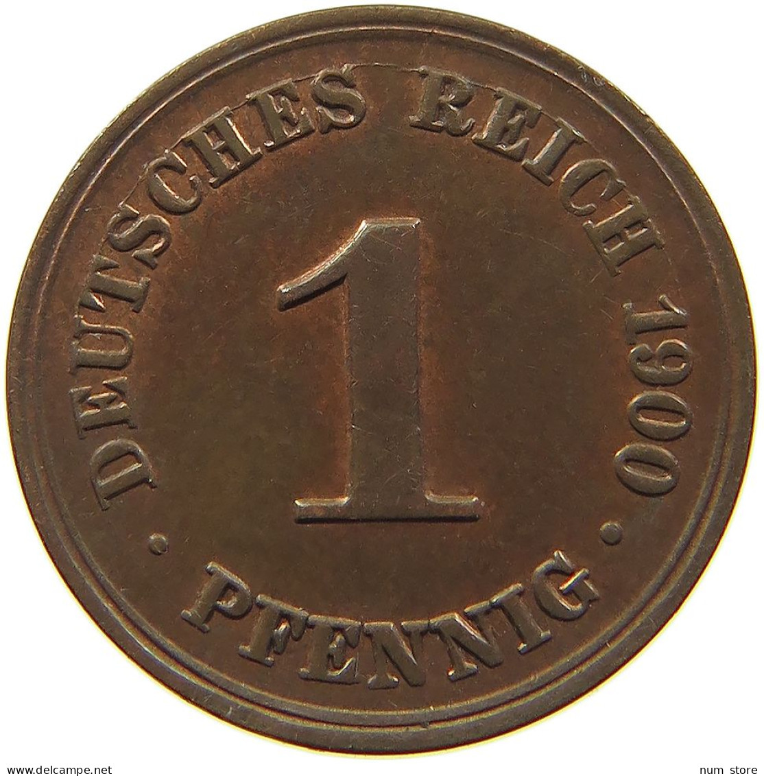 KAISERREICH PFENNIG 1900 A  #MA 100125 - 1 Pfennig