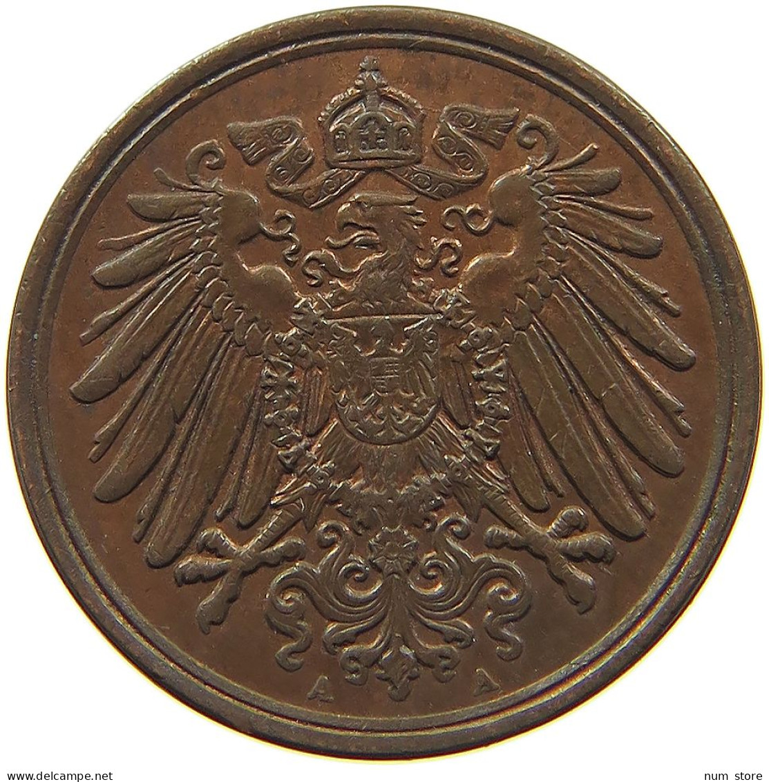 KAISERREICH PFENNIG 1900 A  #MA 100125 - 1 Pfennig