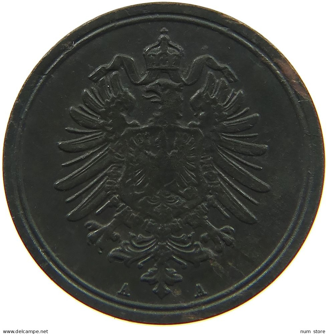 KAISERREICH PFENNIG 1887 A  #MA 022669 - 1 Pfennig