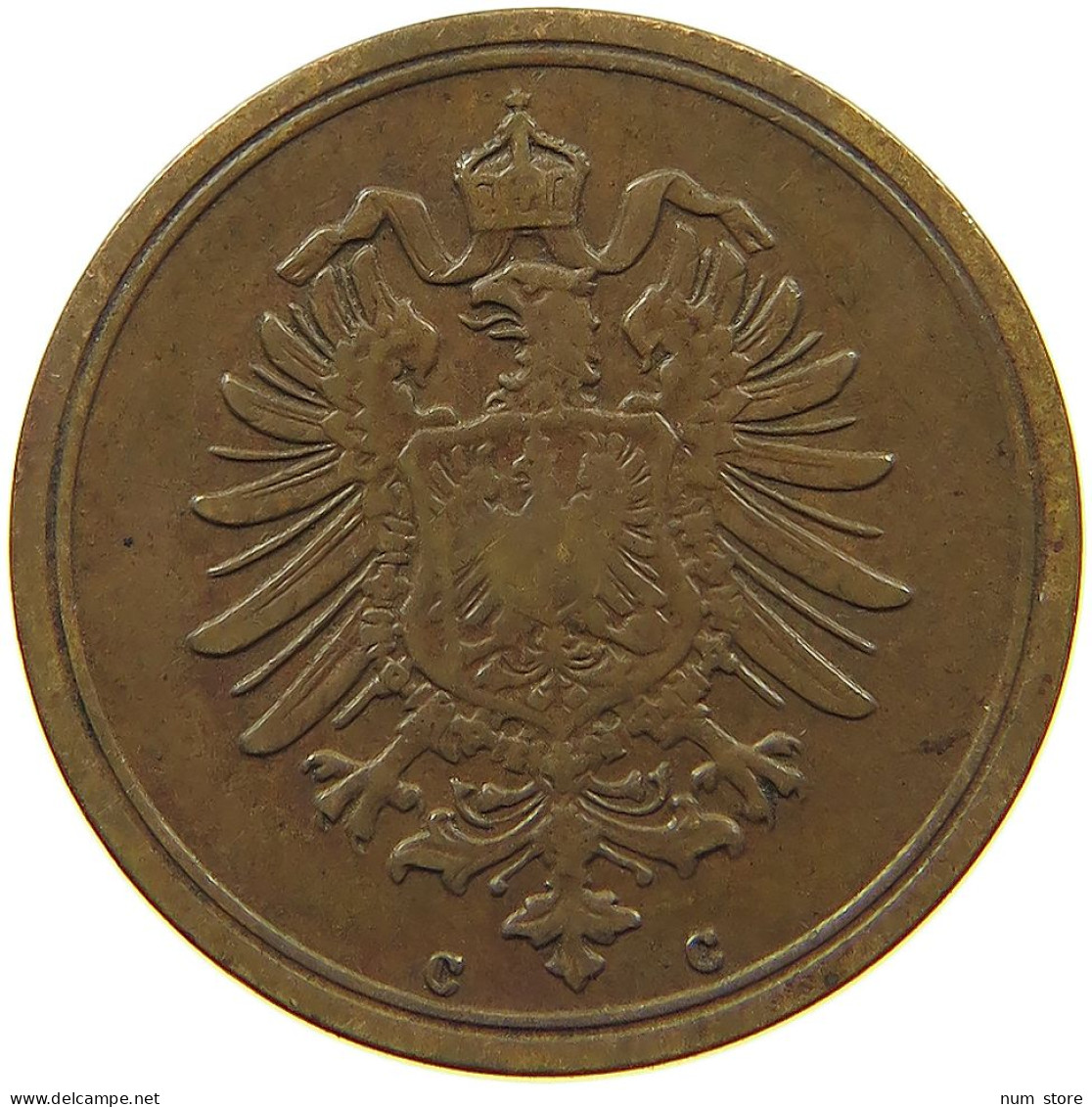 KAISERREICH PFENNIG 1874 C  #MA 100134 - 1 Pfennig