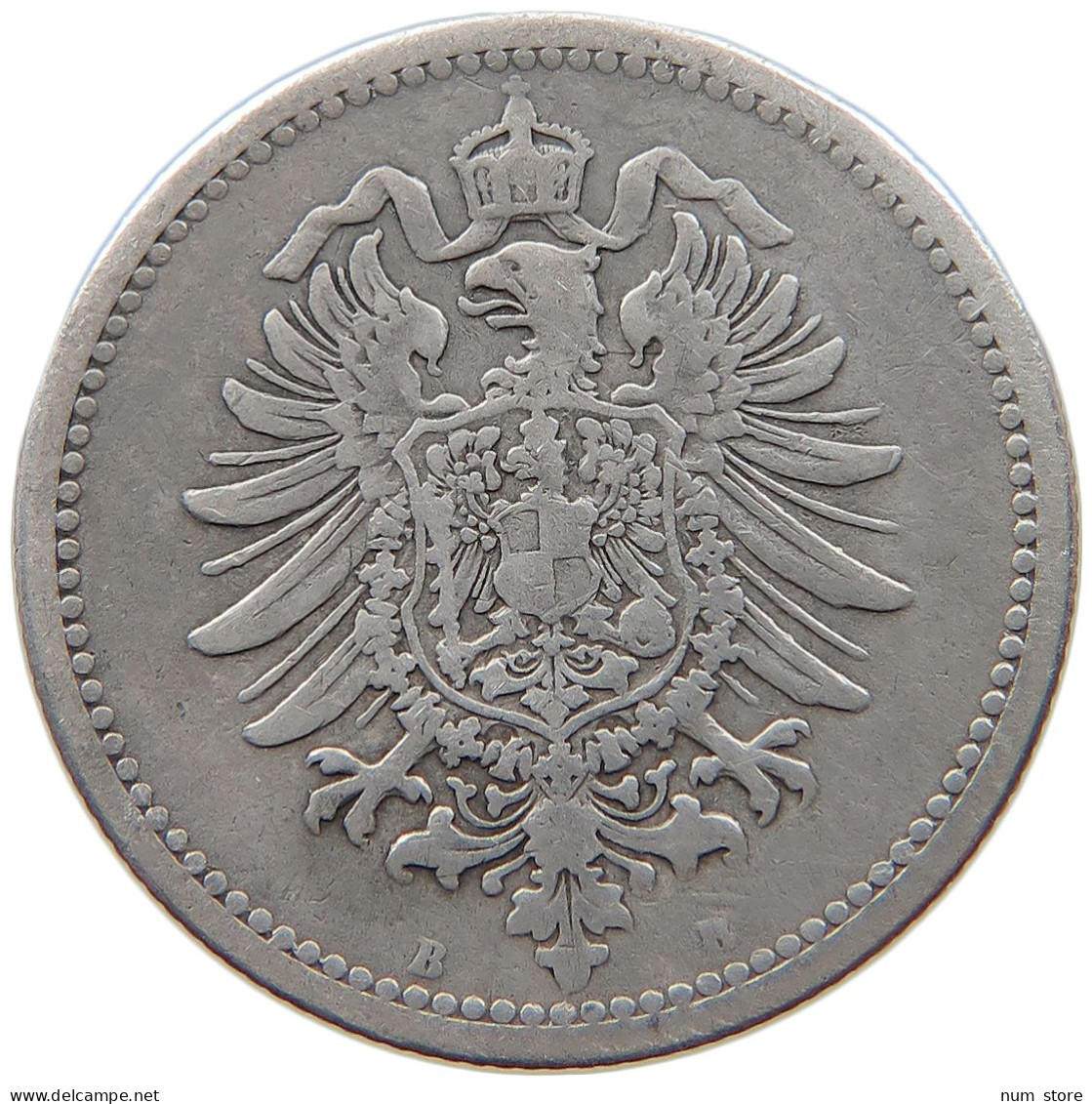 KAISERREICH 50 PFENNIG 1876 B  #MA 105124 - 50 Pfennig