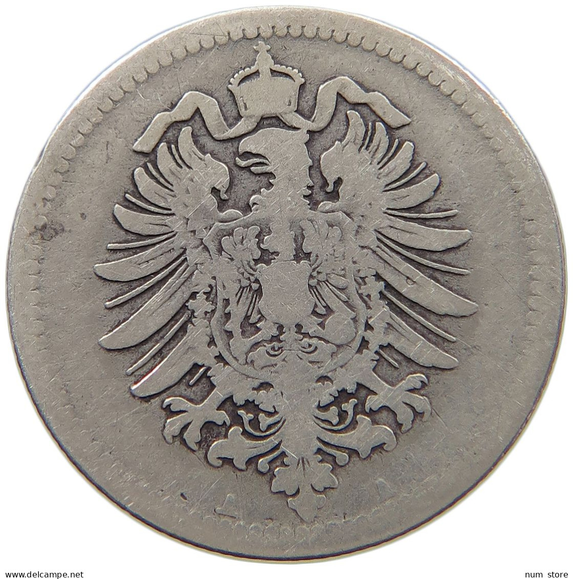 KAISERREICH 50 PFENNIG 1876 A  #MA 021113 - 50 Pfennig