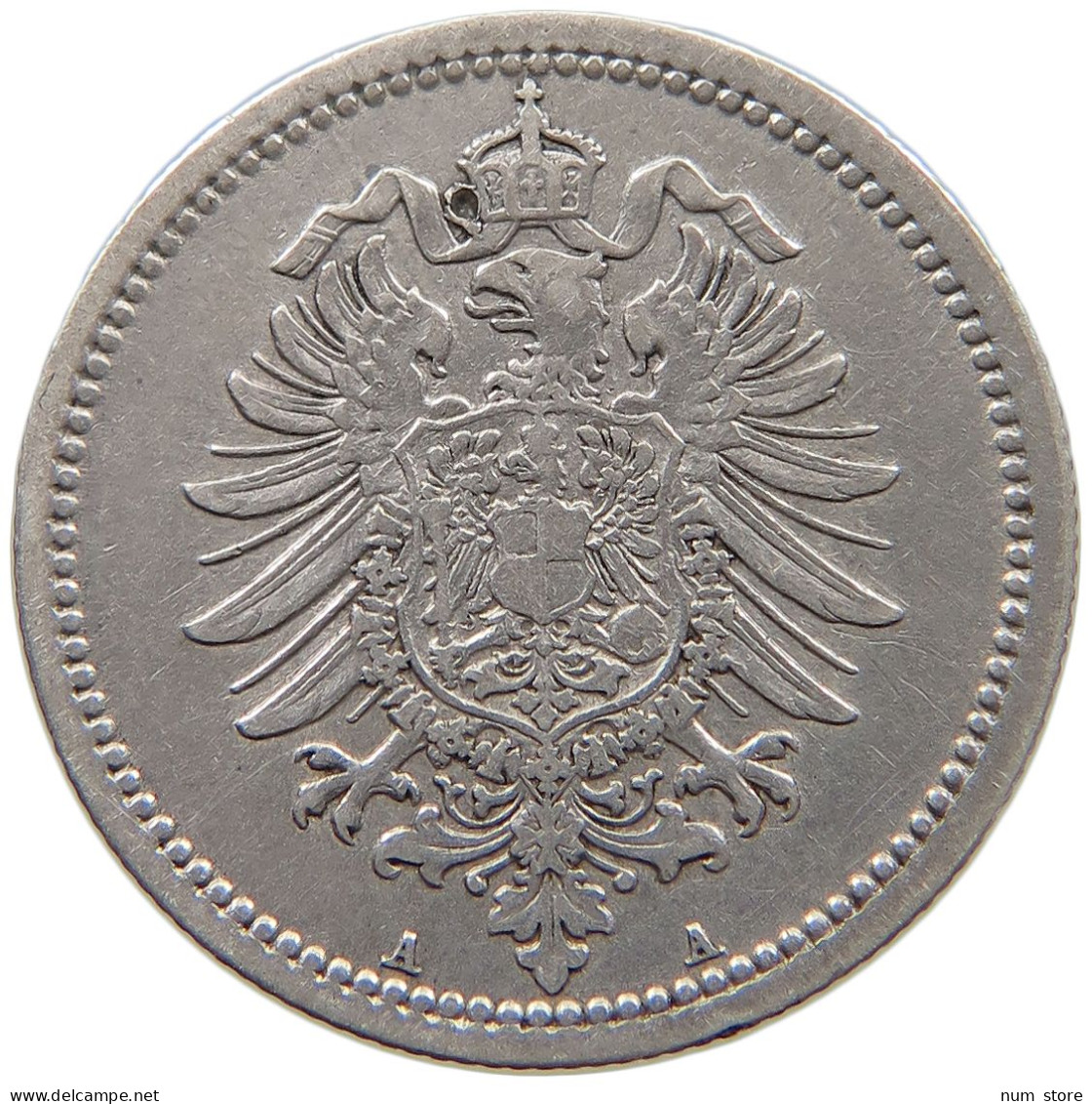 KAISERREICH 50 PFENNIG 1876 A  #MA 021112 - 50 Pfennig