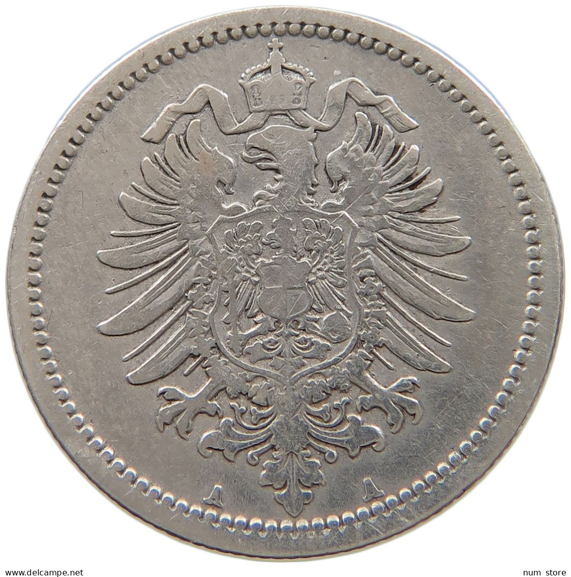 KAISERREICH 50 PFENNIG 1876 A  #MA 021111 - 50 Pfennig