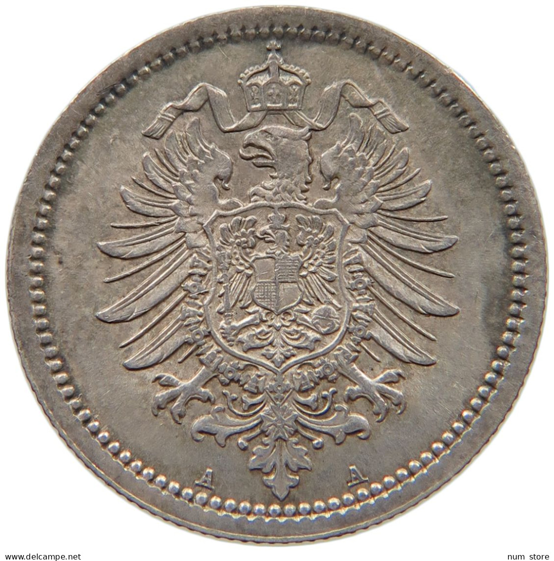 KAISERREICH 50 PFENNIG 1876 A  #MA 013297 - 50 Pfennig