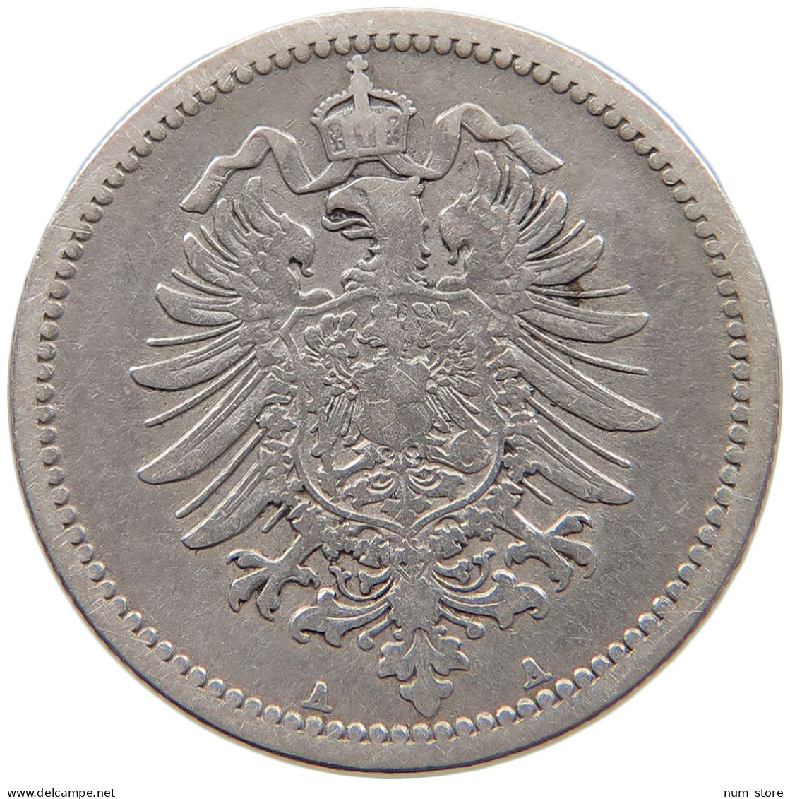 KAISERREICH 50 PFENNIG 1876 A  #MA 021108 - 50 Pfennig