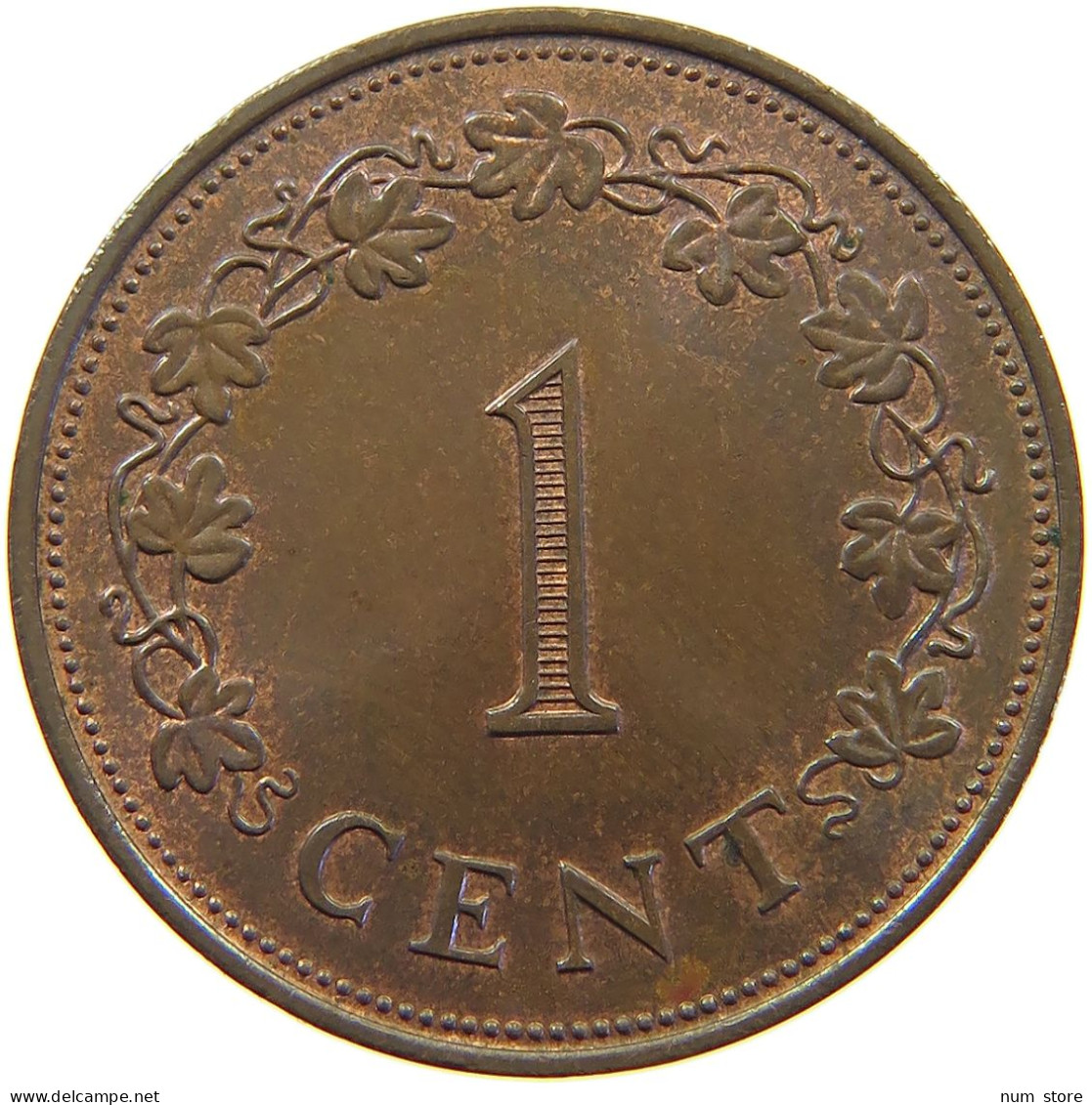 MALTA CENT 1972  #MA 062259 - Malta