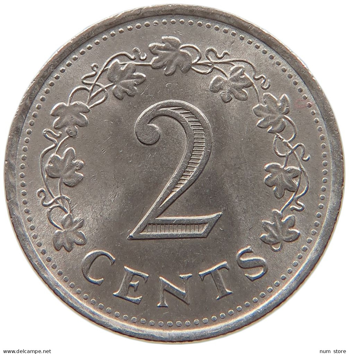 MALTA 2 CENTS 1972  #MA 062268 - Malte