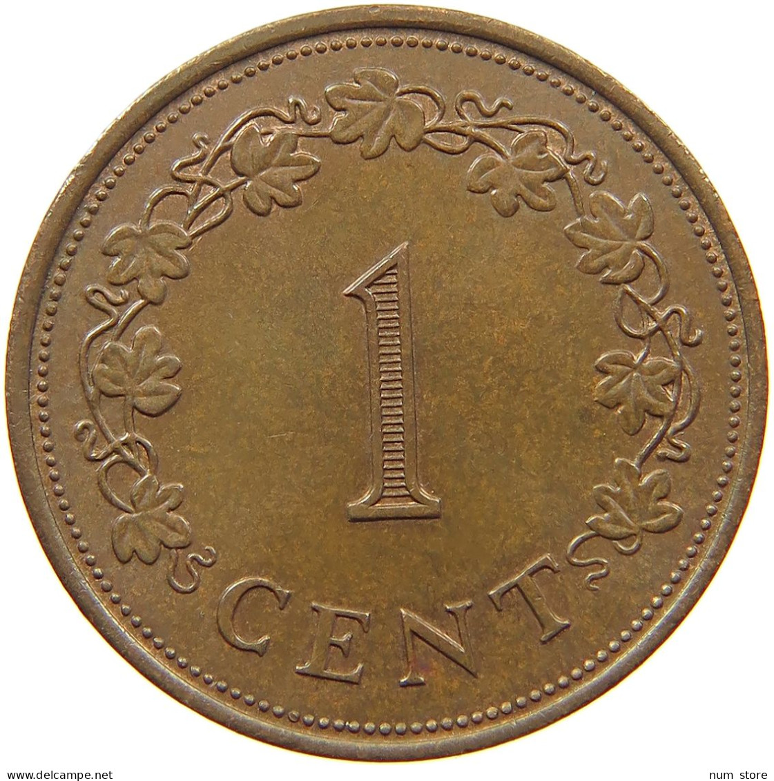 MALTA CENT 1972  #MA 073198 - Malte