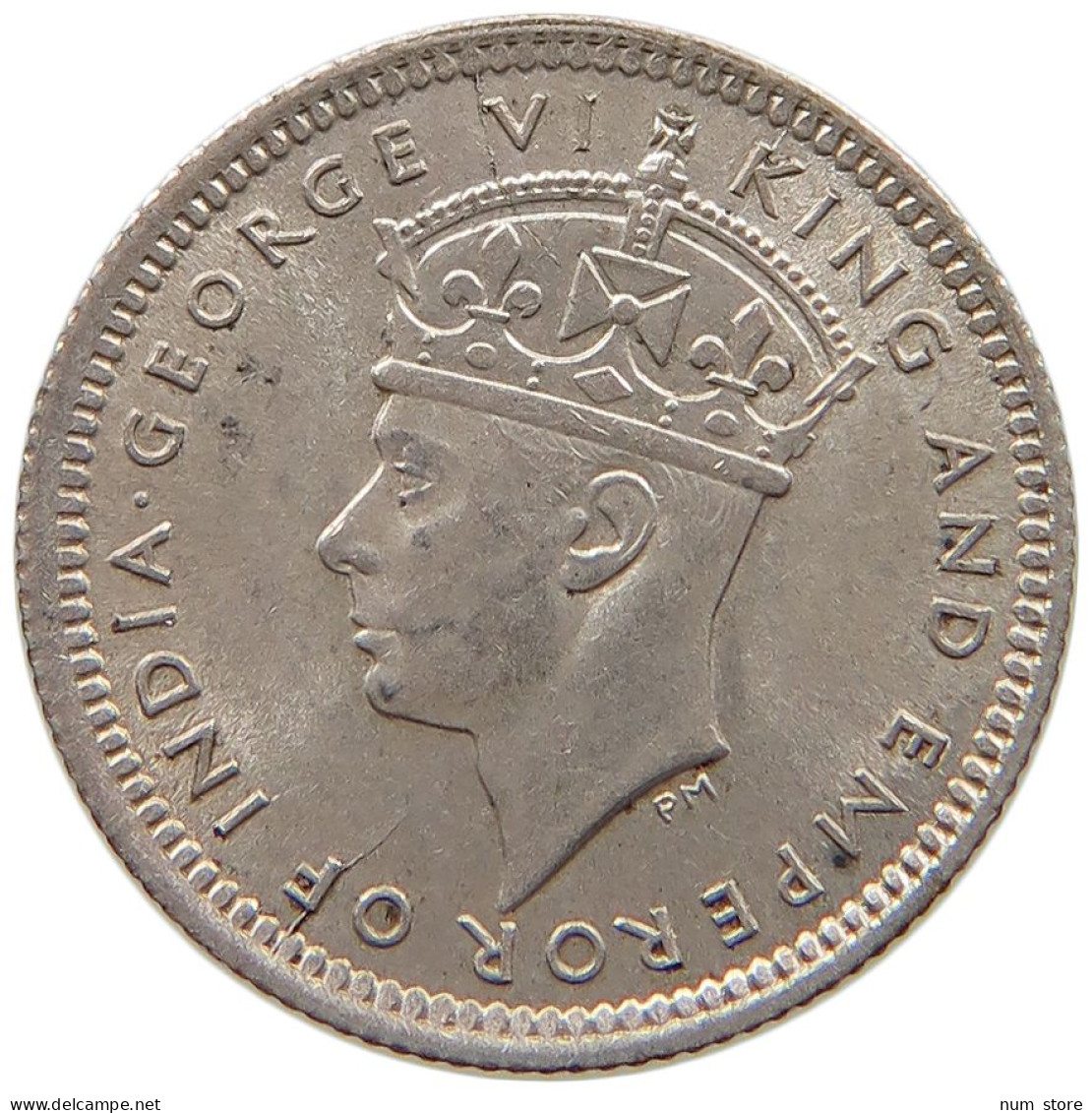 MALAYA 5 CENTS 1943 GEORGE V. (1910-1936) #MA 021225 - Malaysie