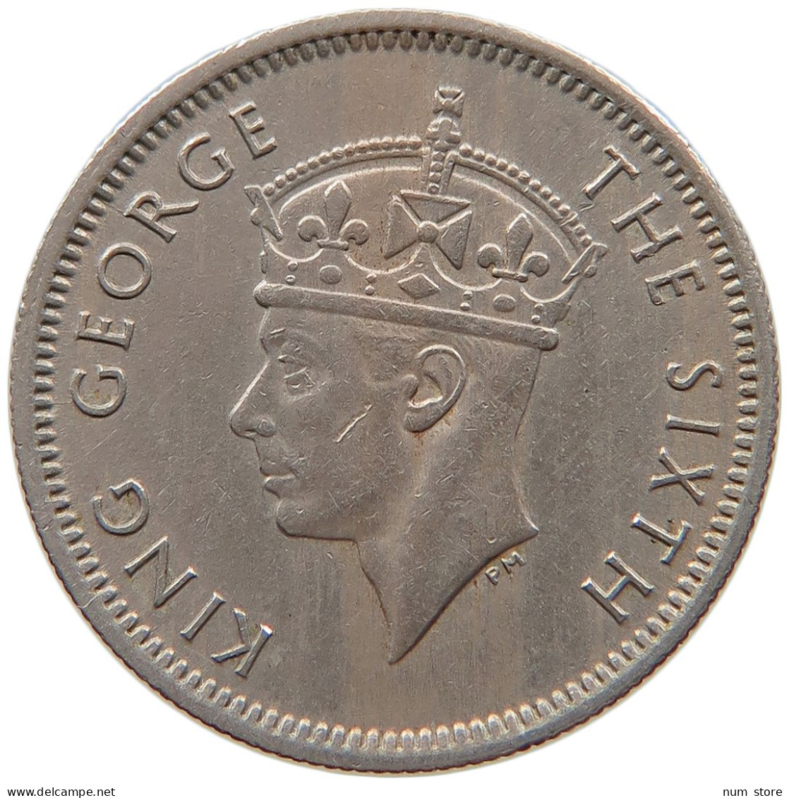 MALAYA 10 CENTS 1950 GEORGE VI. (1936-1952) #MA 068477 - Malaysie