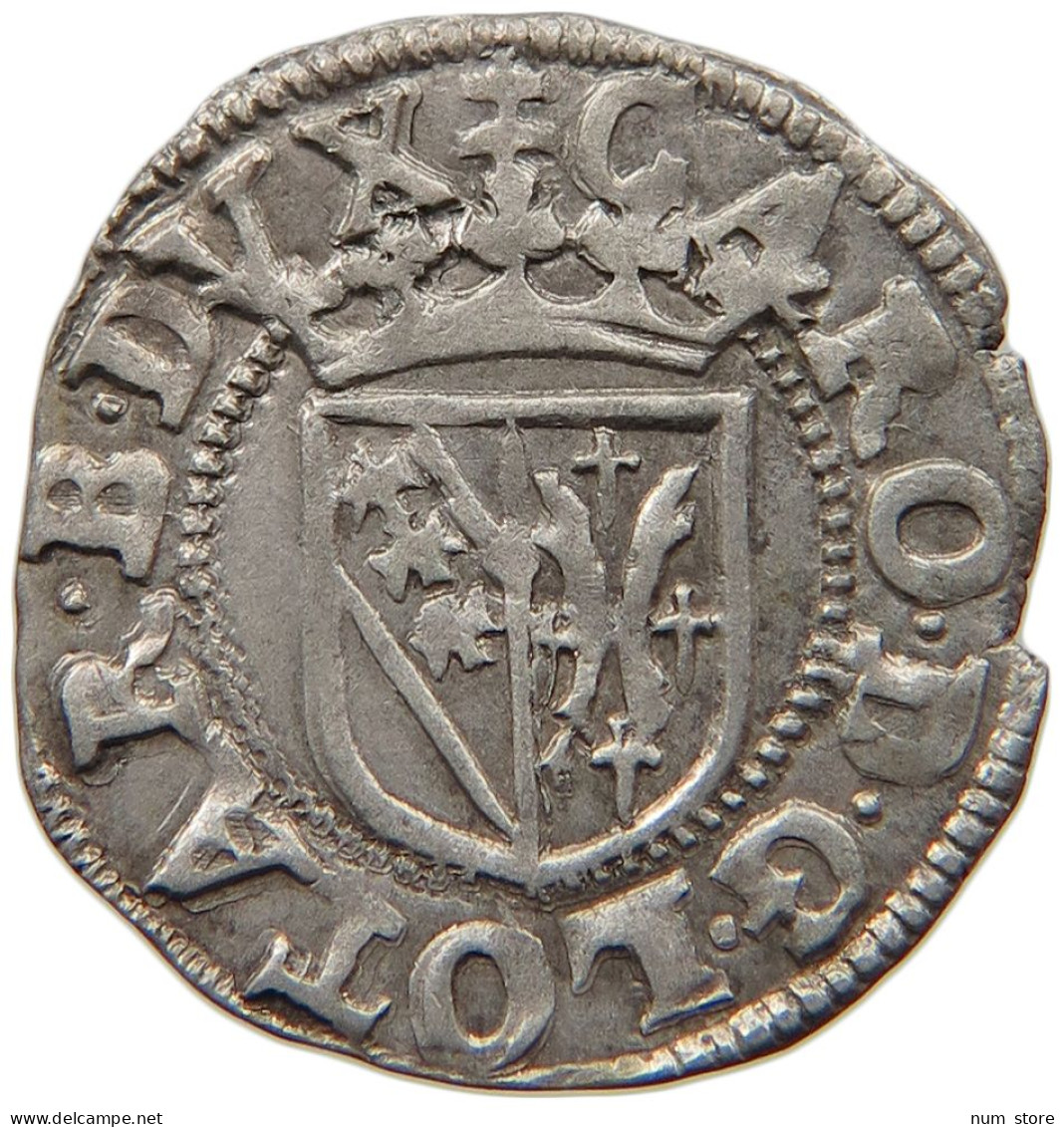 LOTHRINGEN SOL 1545-1608 LORRAINE CHARLES III (1545-1608) SOL #MA 000183 - Lorraine