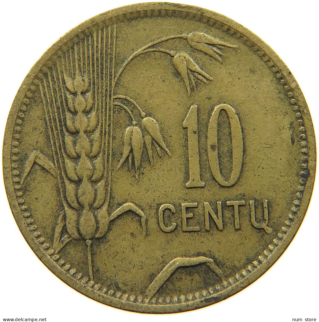 LITHUANIA 10 CENTU 1925  #MA 099235 - Litouwen