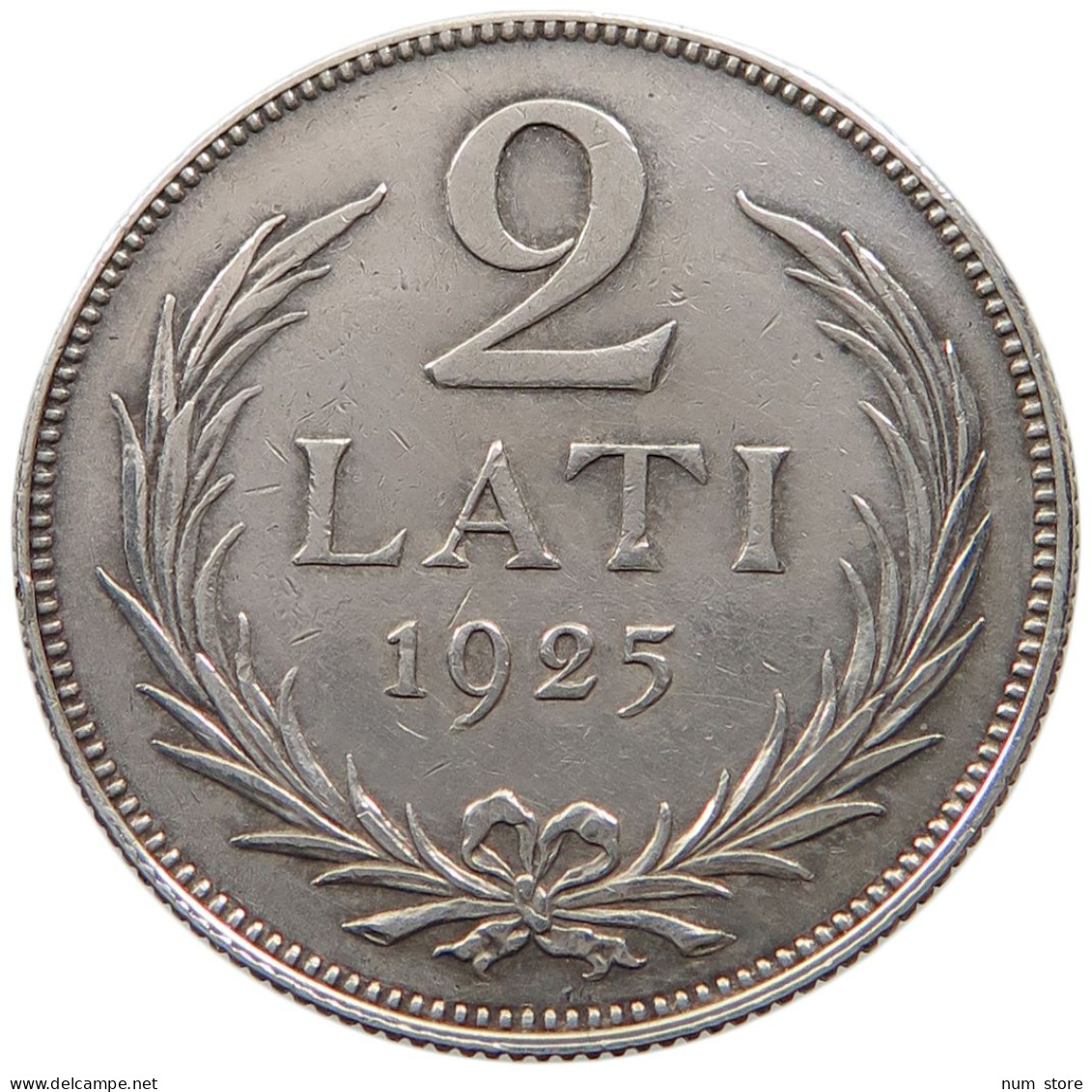 LATVIA 2 LATI 1925 #MA 003039 - Latvia