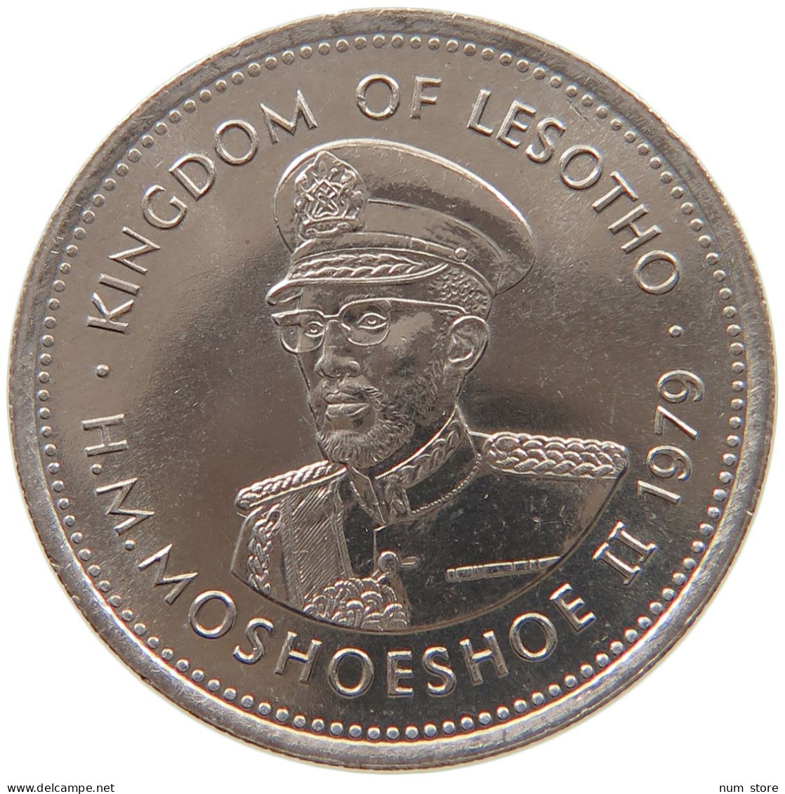 LESOTHO 25 LISENTE 1979  #MA 066911 - Lesotho