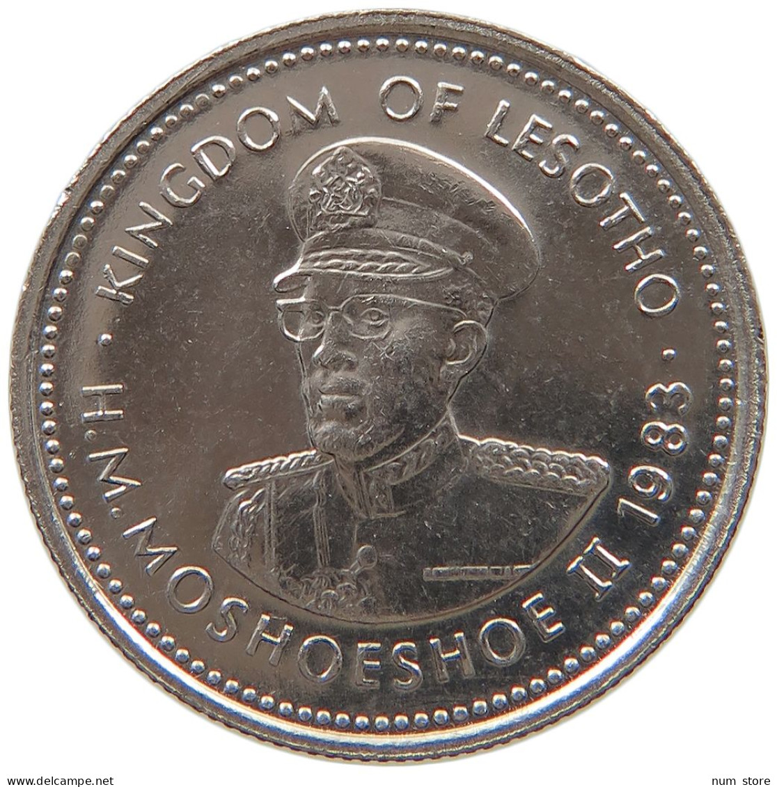 LESOTHO 10 LISENTE 1983  #MA 066915 - Lesotho