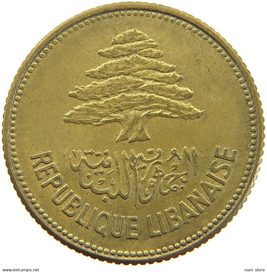 LEBANON 25 PIASTRES 1952  #MA 066197 - Lebanon