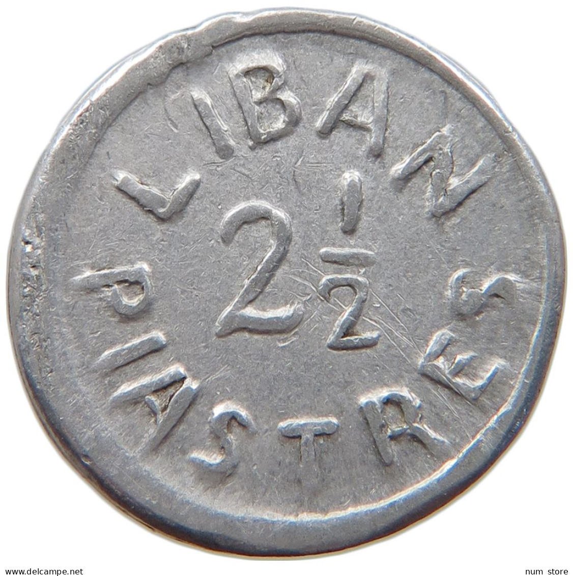 LEBANON 2 1/2 PIASTRES   #MA 065450 - Liban