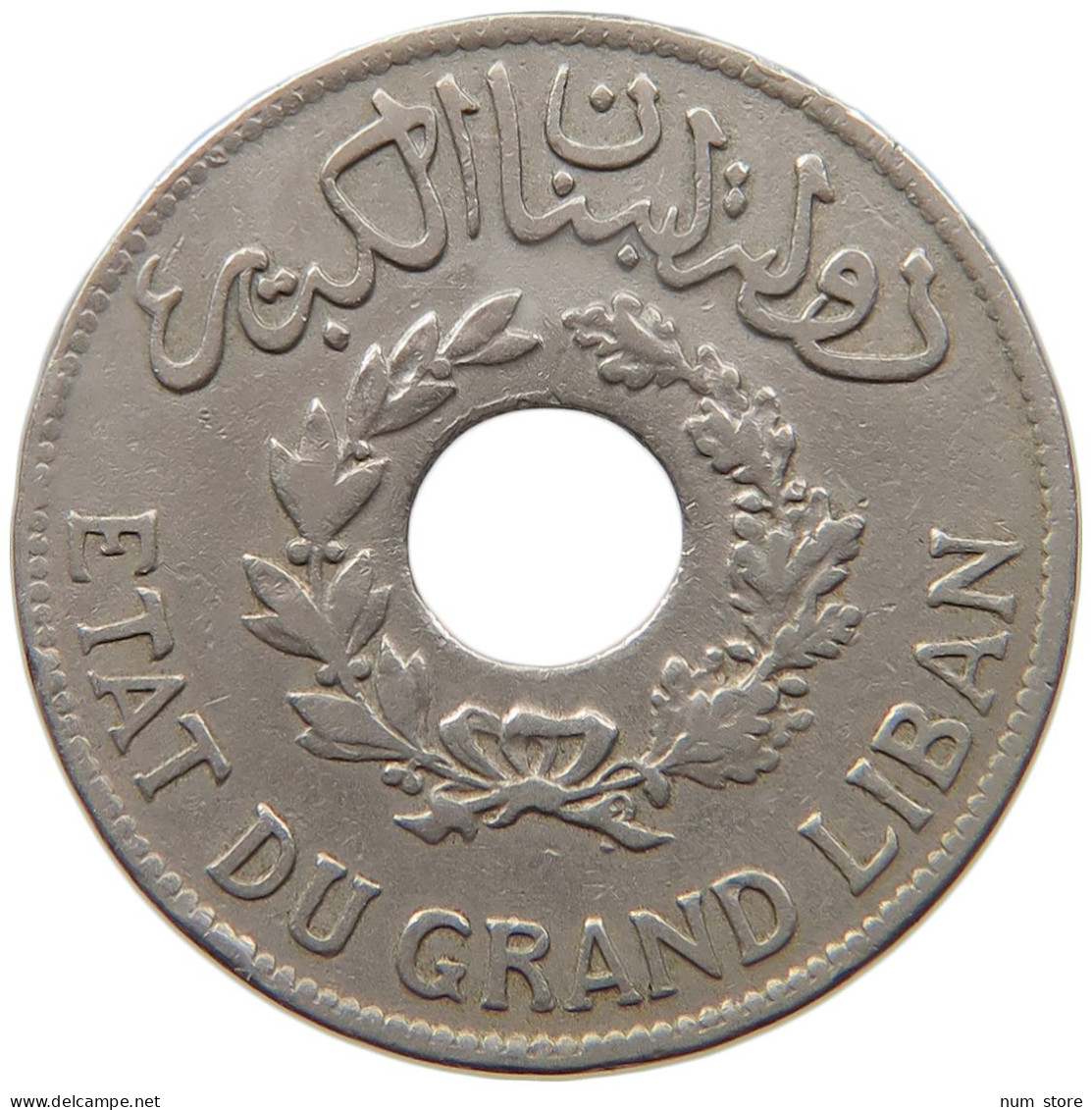 LEBANON PIASTRE 1925  #MA 066186 - Liban