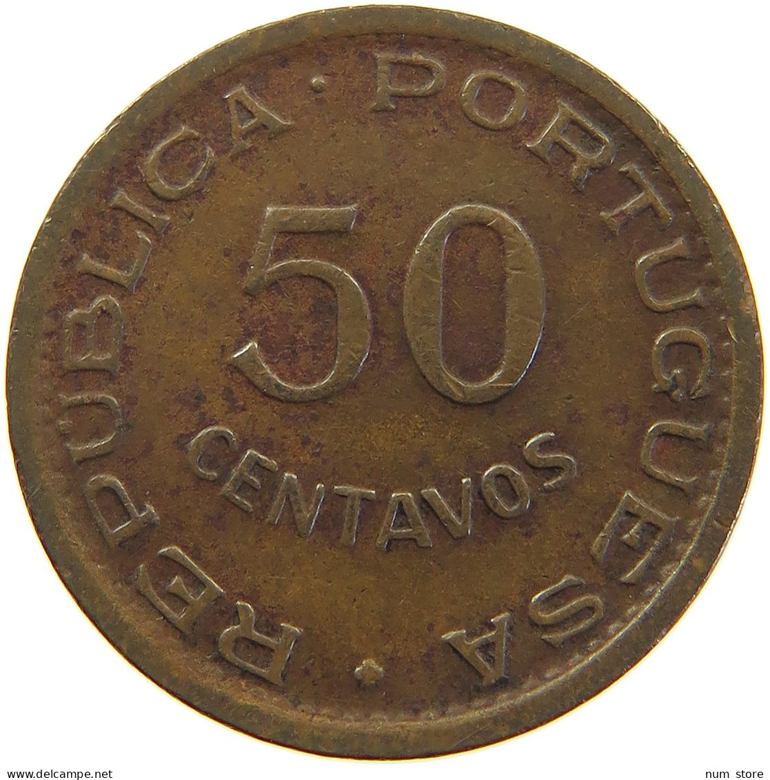 MOZAMBIQUE 50 CENTAVOS 1953  #MA 064967 - Mozambique