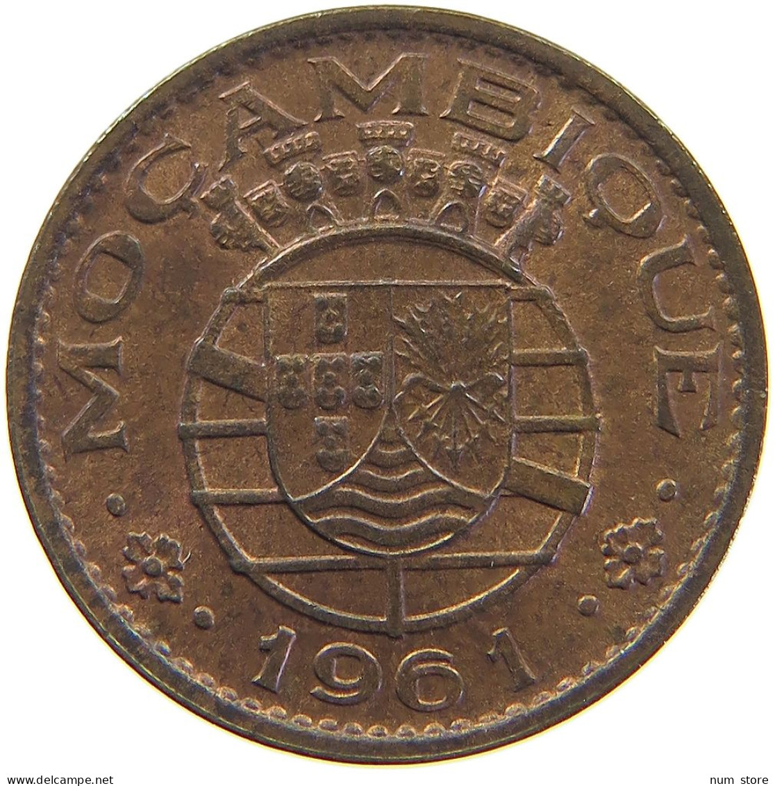 MOZAMBIQUE 20 CENTAVOS 1961  #MA 064970 - Mozambique