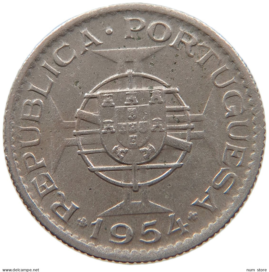 MOZAMBIQUE 2 1/2 ESCUDOS 1954  #MA 064966 - Mozambique