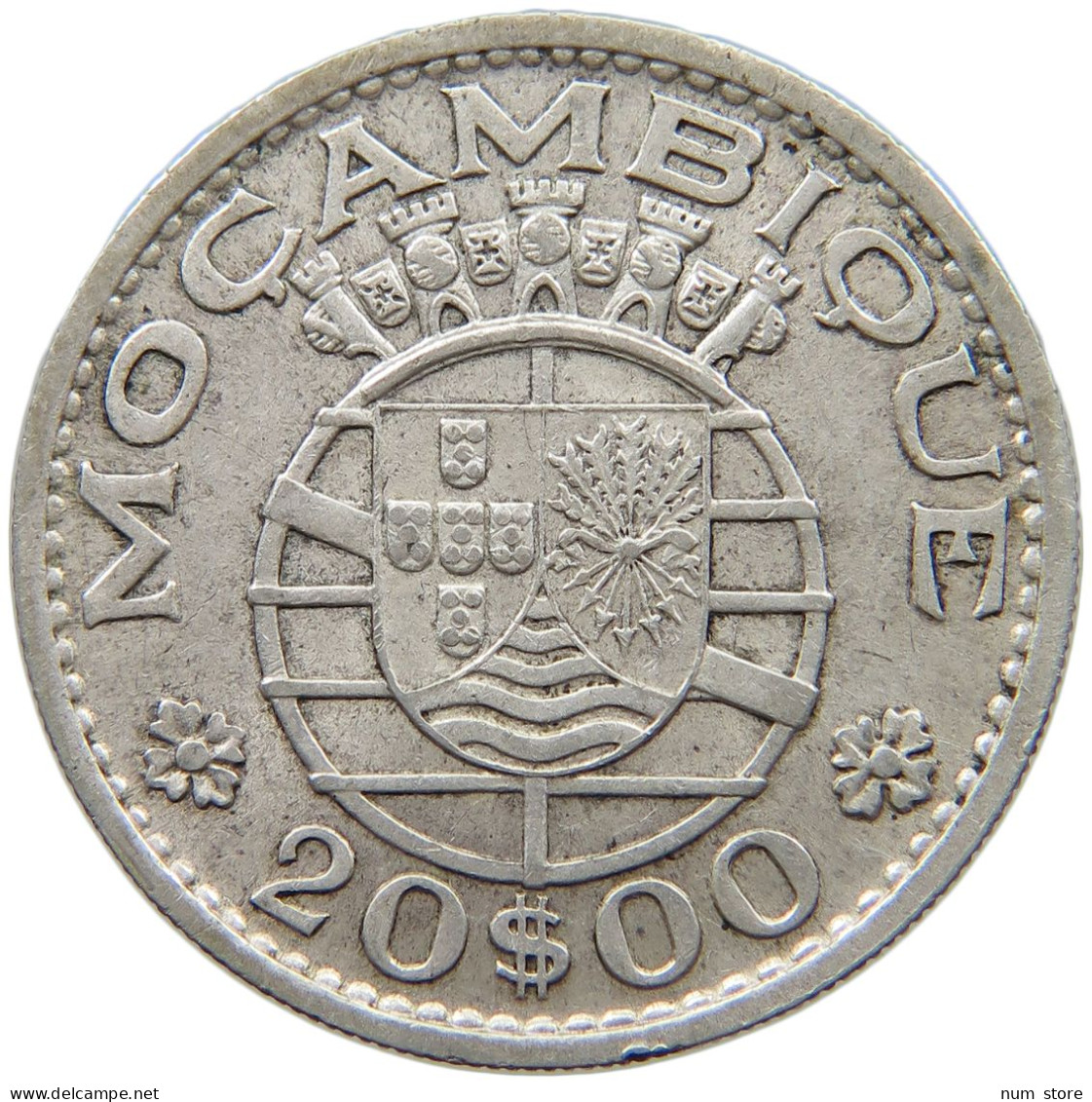 MOZAMBIQUE 20 ESCUDOS 1960  #MA 020894 - Mosambik