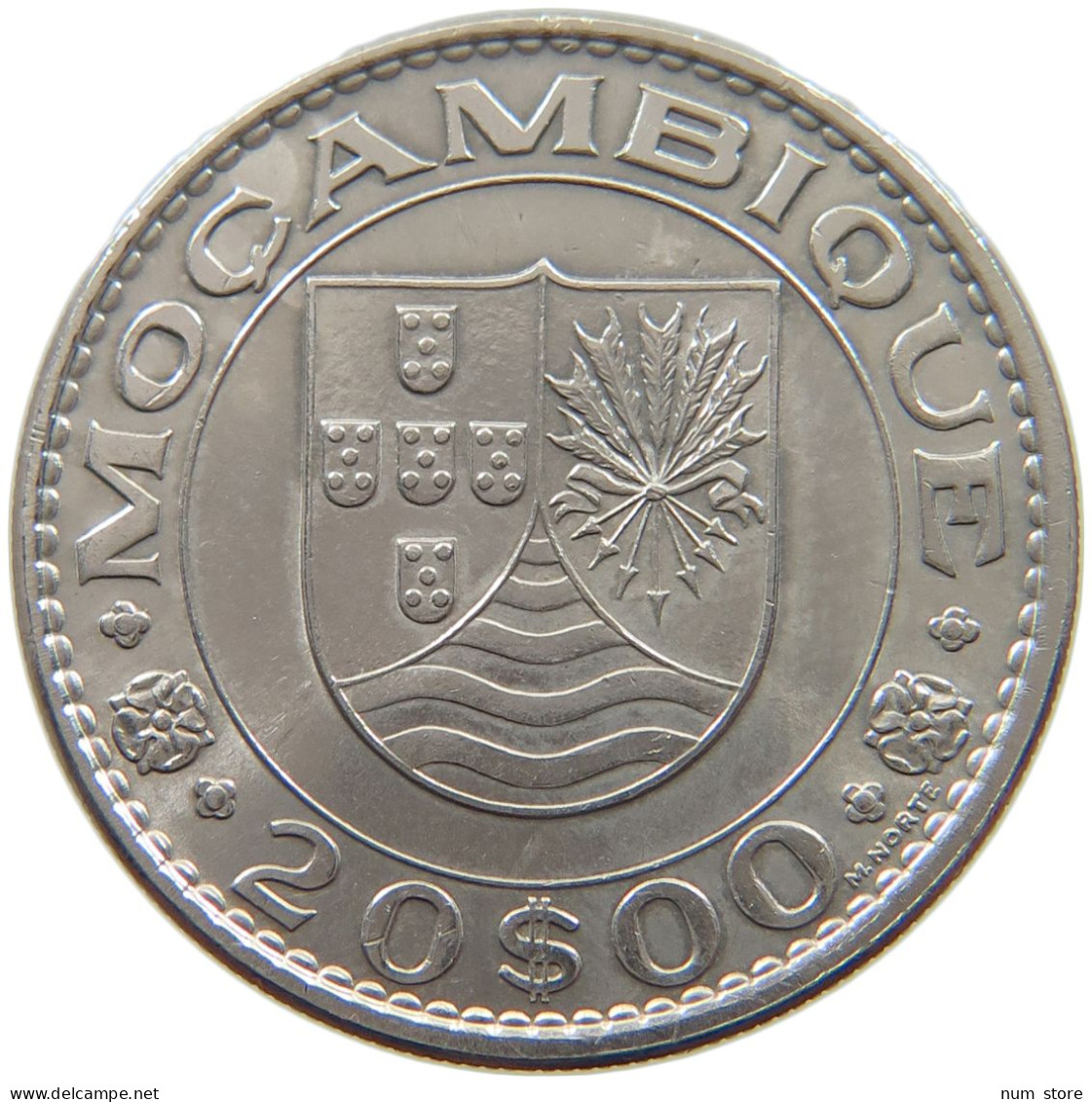 MOZAMBIQUE 20 ESCUDOS 1971  #MA 001508 - Mosambik