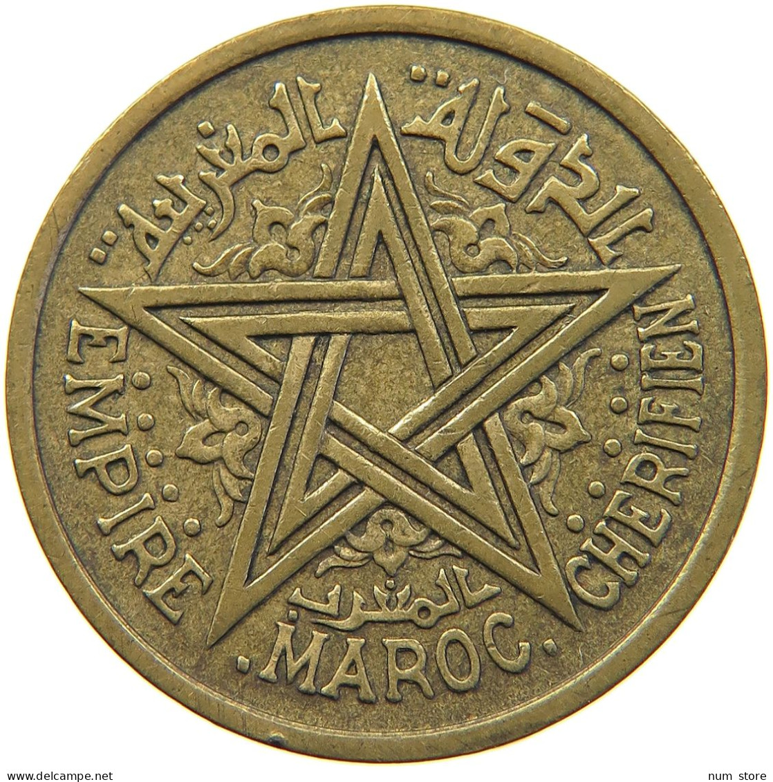 MOROCCO 2 FRANCS 1945  #MA 066383 - Maroc