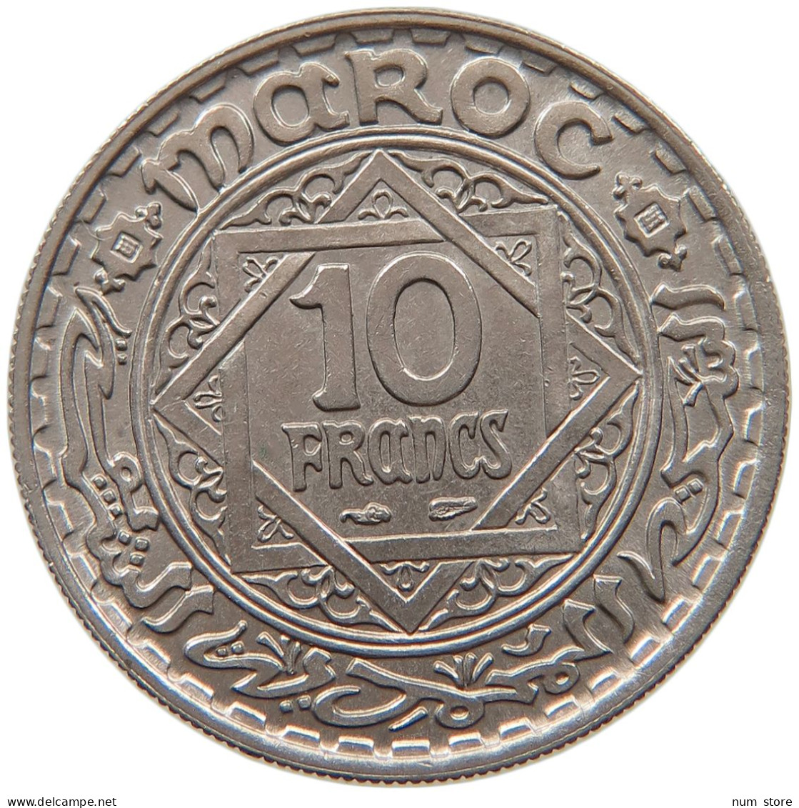 MOROCCO 10 FRANCS 1366  #MA 067027 - Maroc