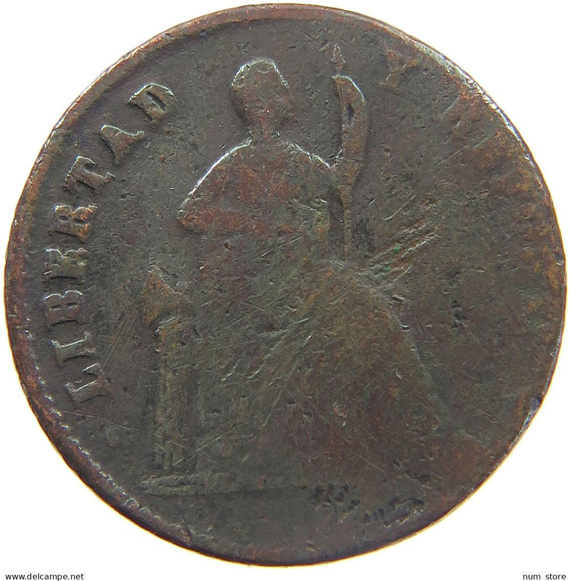 MEXICO CENTAVO 1863  #MA 023487 - Mexique