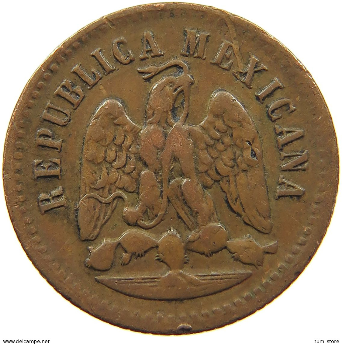 MEXICO CENTAVO 1895  #MA 101125 - Mexique