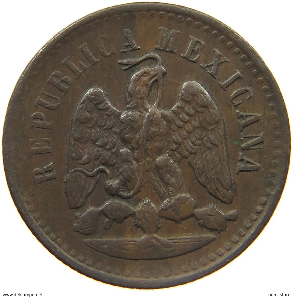 MEXICO CENTAVO 1891  #MA 024437 - Mexique