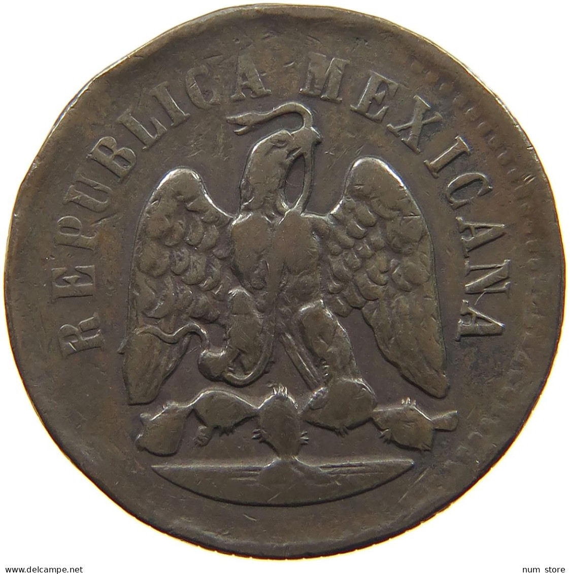 MEXICO CENTAVO 1891  #MA 021736 - Mexique