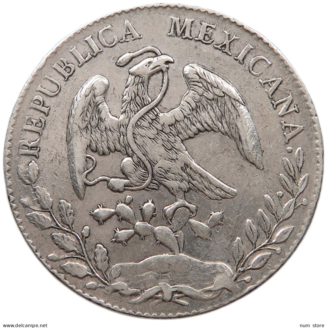 MEXICO 8 REALES 1895 AM MEXICO CITY MO AM #MA 068370 - Mexique